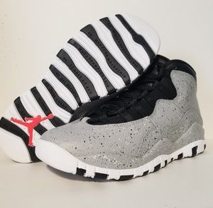 Air Jordan Retro 10 cement SZ 5.5 Y or 7 women
